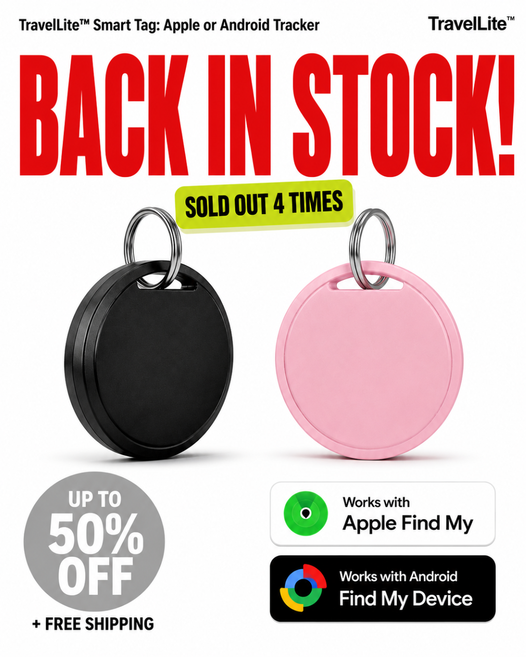 TravelLite Facebook ad