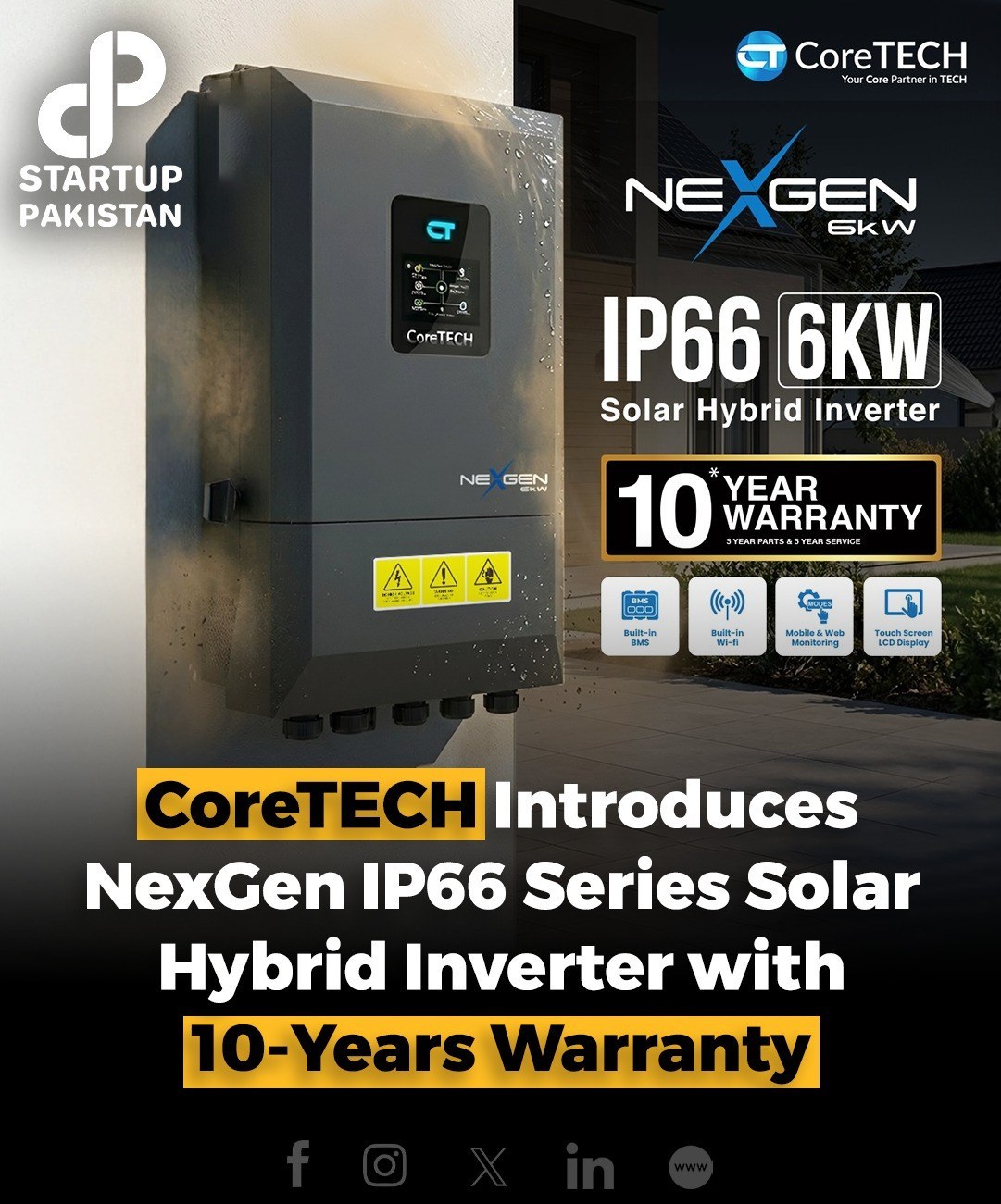 CoreTech Solar Facebook ad: Proud moment for CoreTECH Solar!
