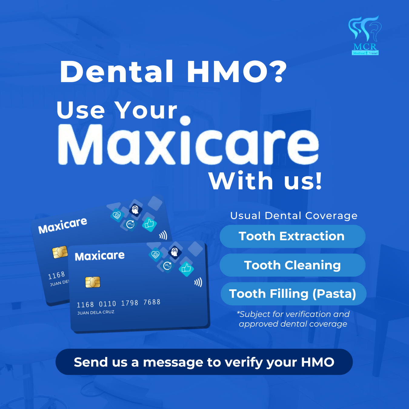 MCR Medical Dental Facebook ad from Jun 9, 2025