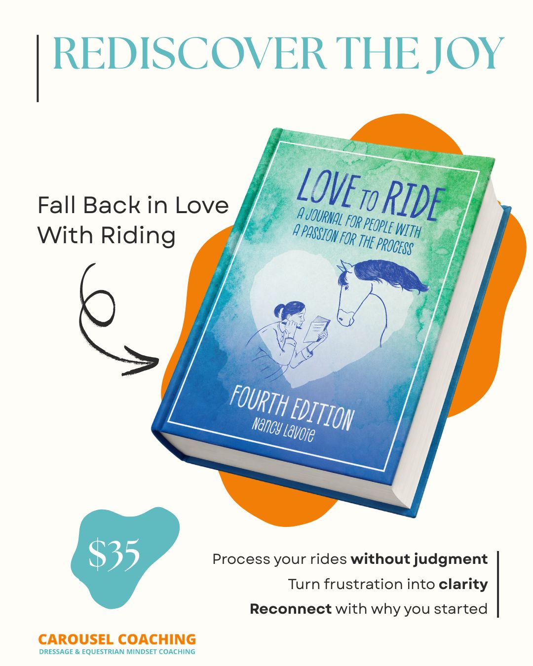 Carousel Coaching Facebook ad: Confidence + Comeback