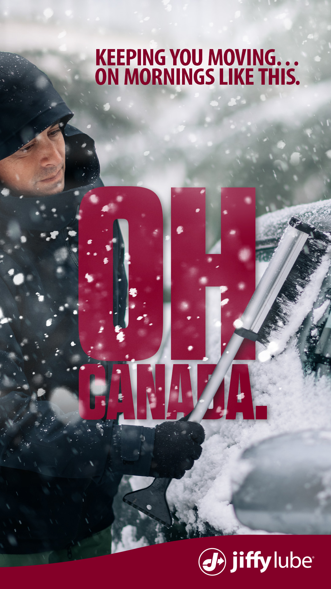 Jiffy Lube Canada Facebook ad from Dec 8, 2025
