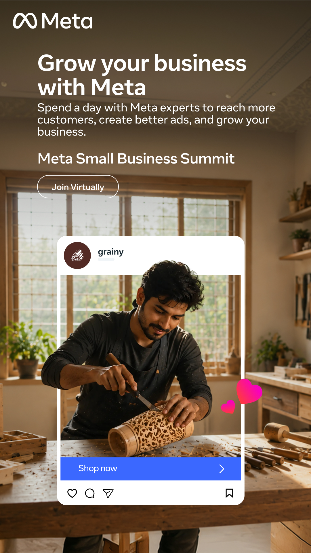 Meta for Business Facebook ad