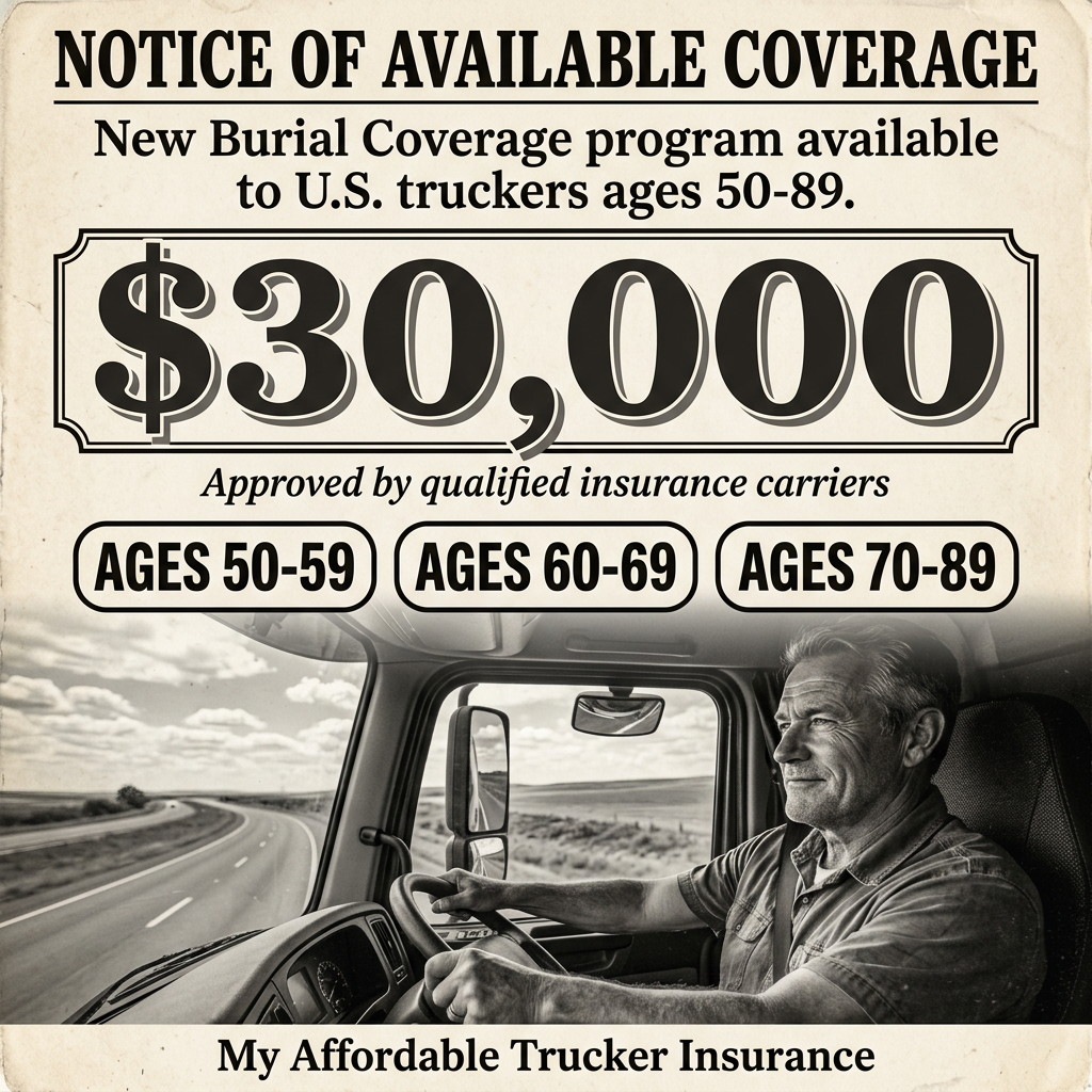 My Affordable Trucker Insurance Facebook ad