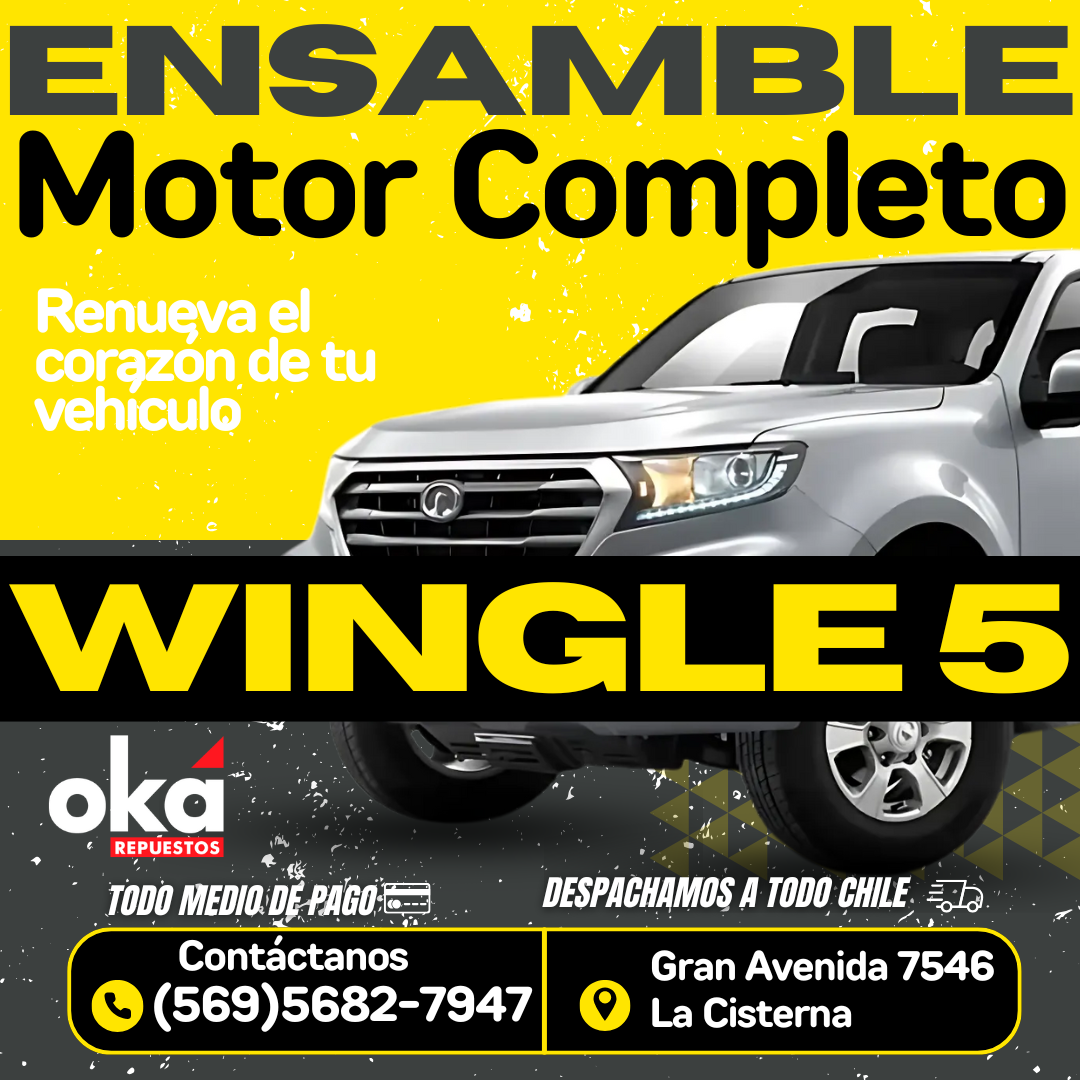 Okarepuestos Facebook ad: Renueva el Corazón de tu vehículo, tu Wingle…