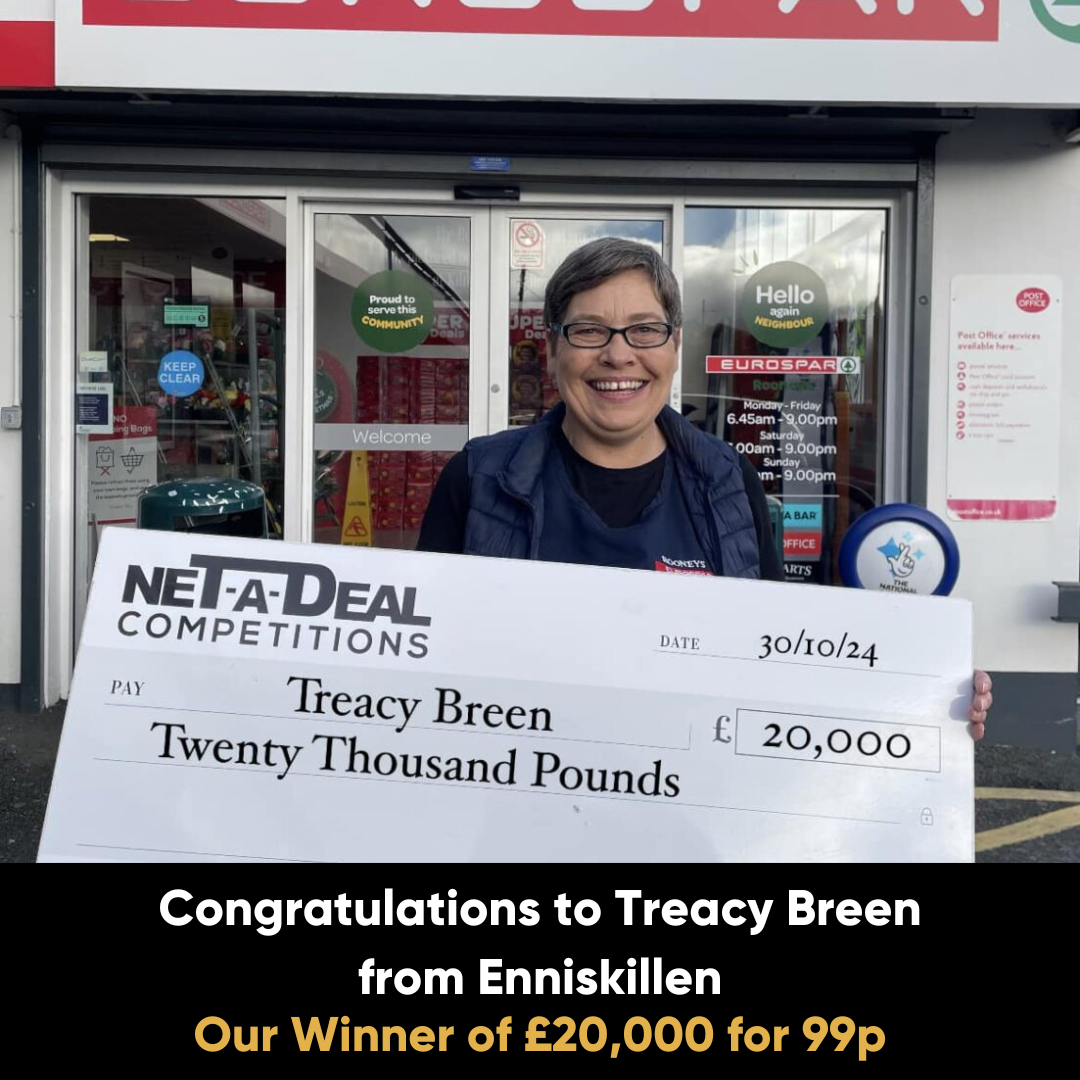 Net-A-Deal Competitions Facebook ad: Will you be our next big winner?