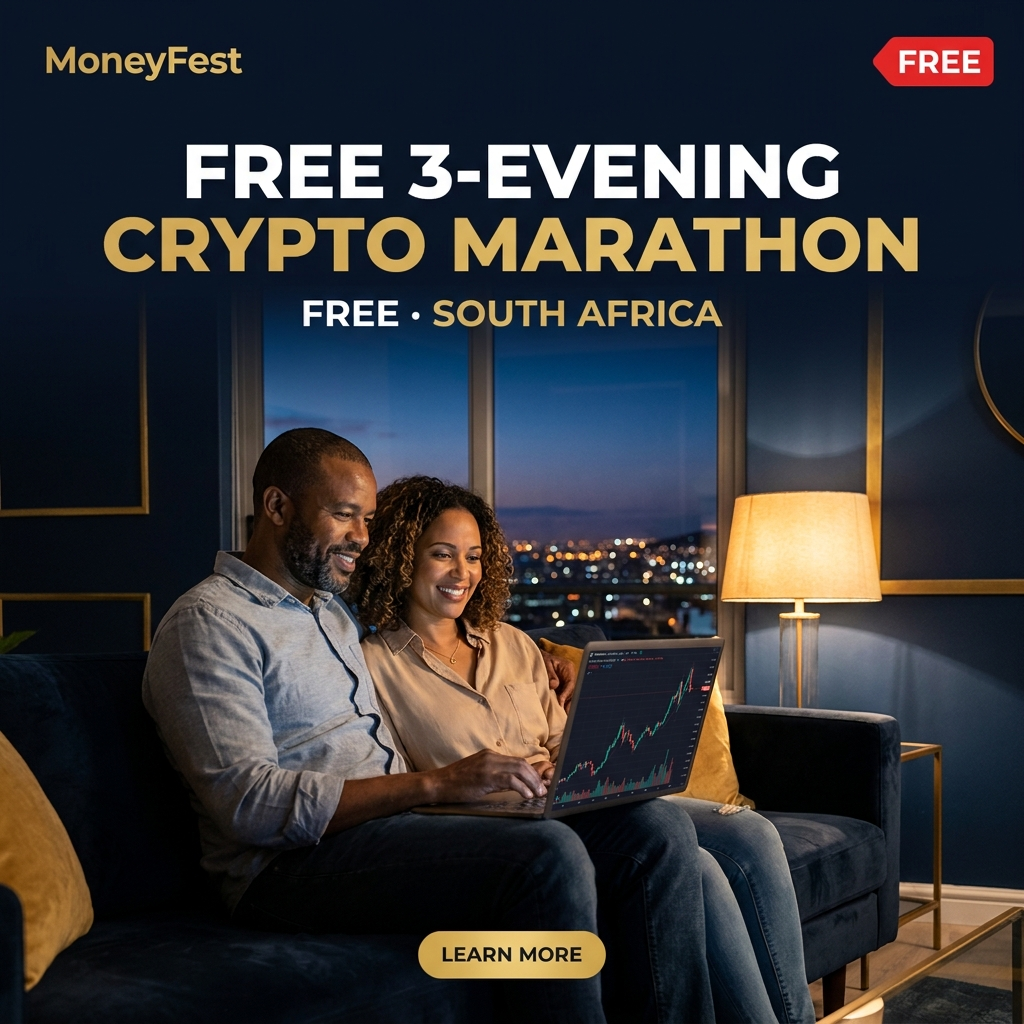 Moneyfest School Facebook ad: To learn more, follow the link