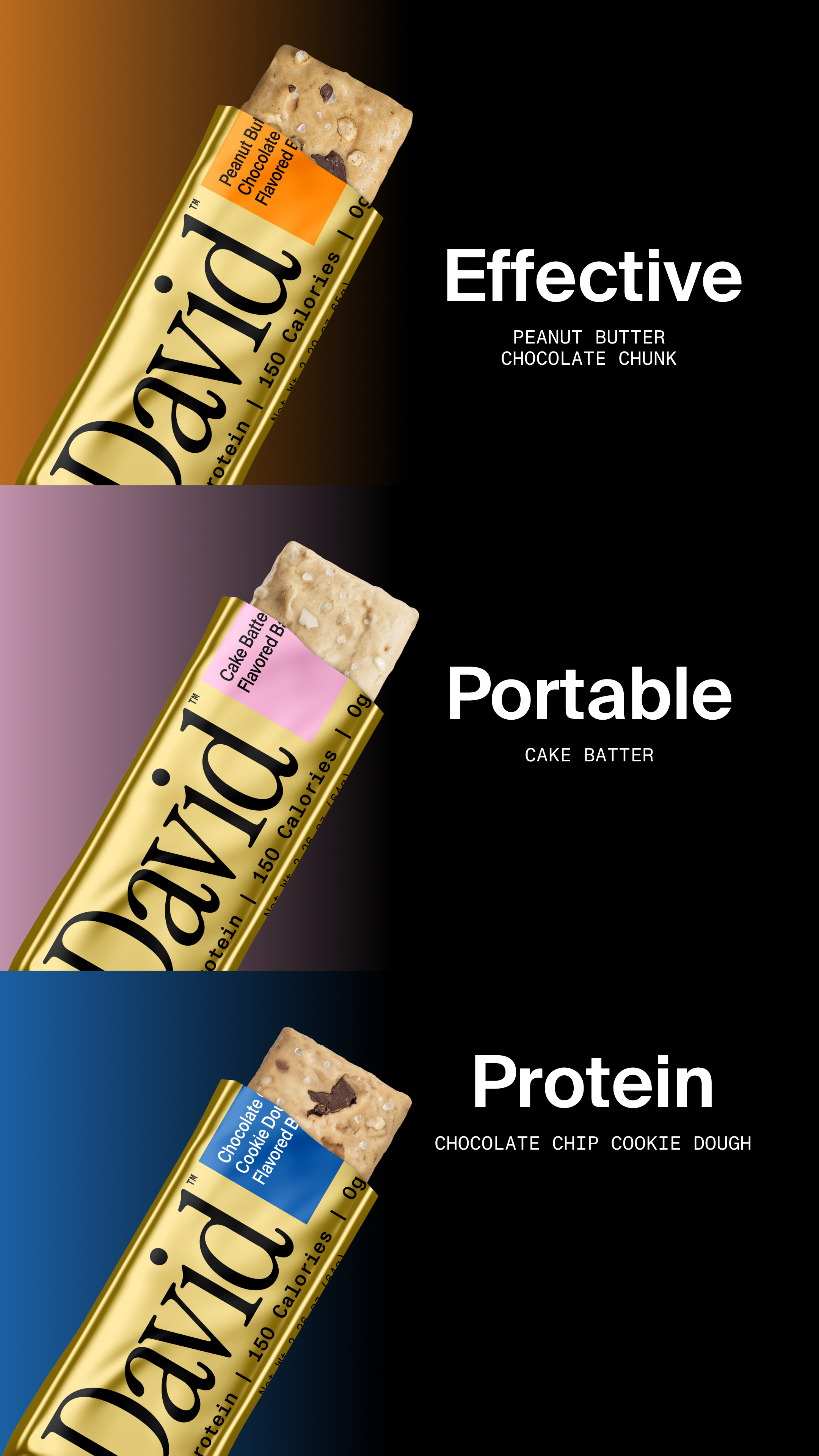 David Protein Facebook ad