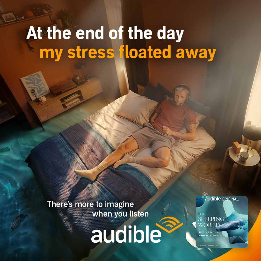 Audible Facebook ad