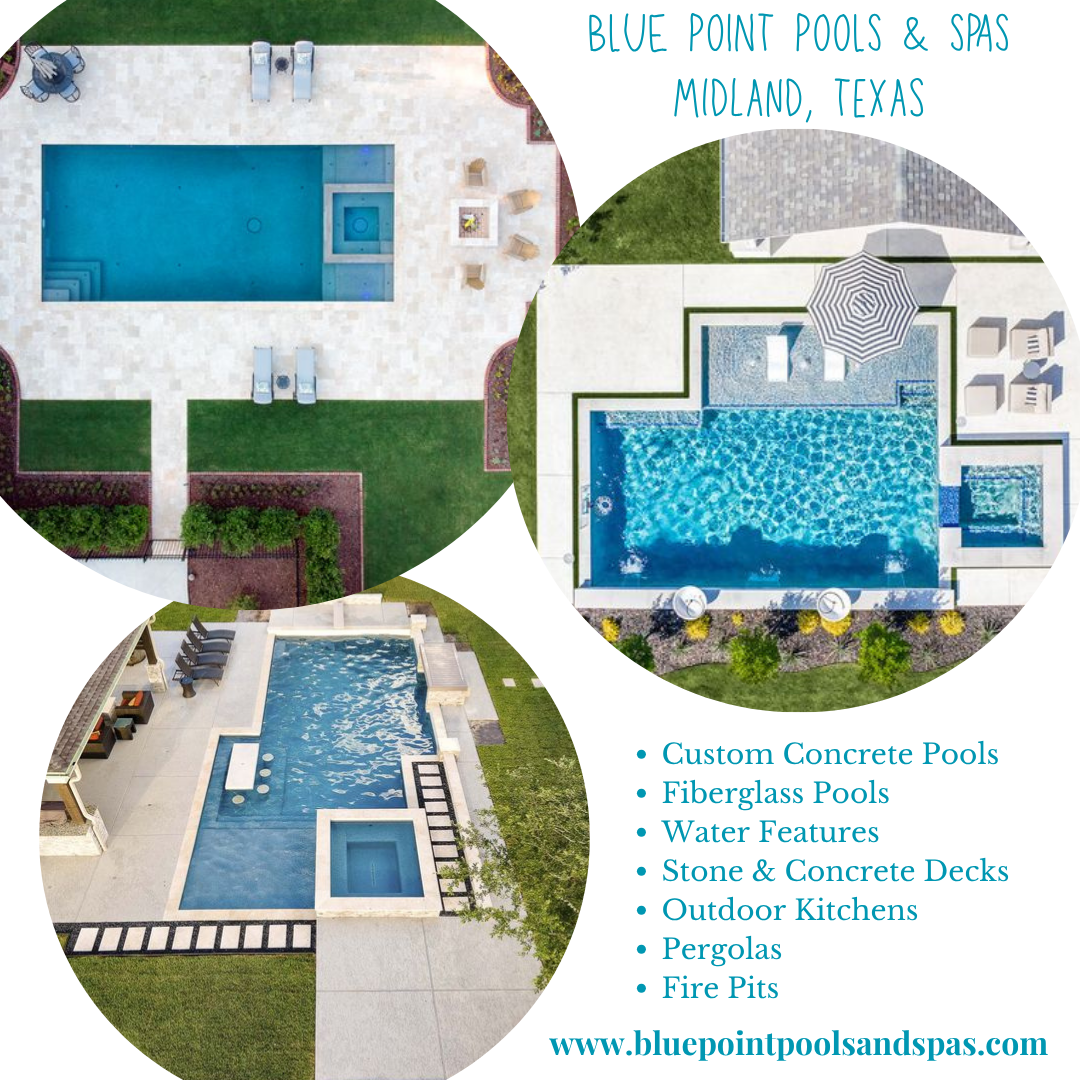 Blue Point Pools & Spas Facebook ad: This summer make your backyard dream a reality!