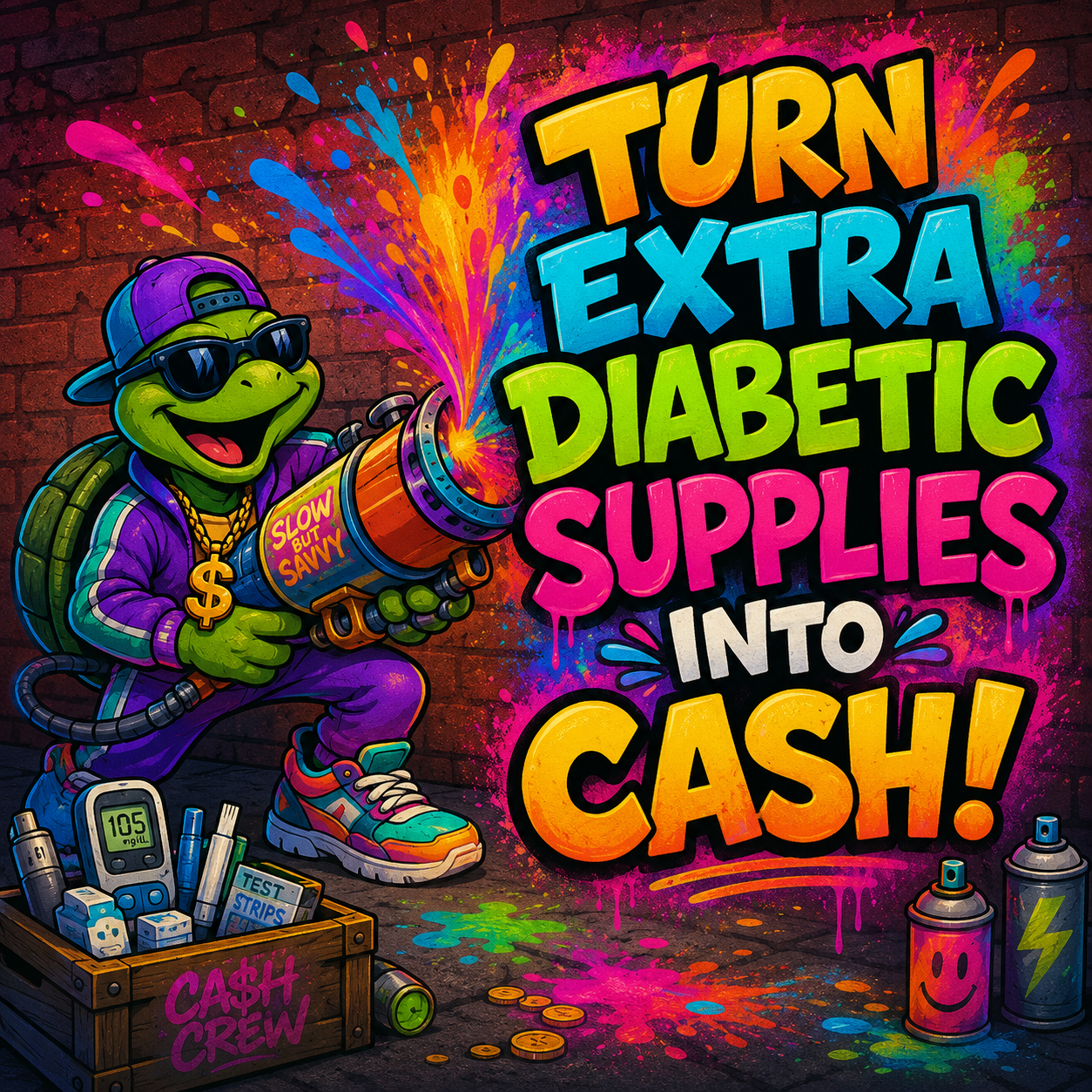 Upstate MedEx Facebook ad: Sell Your Extra Diabetic Supplies