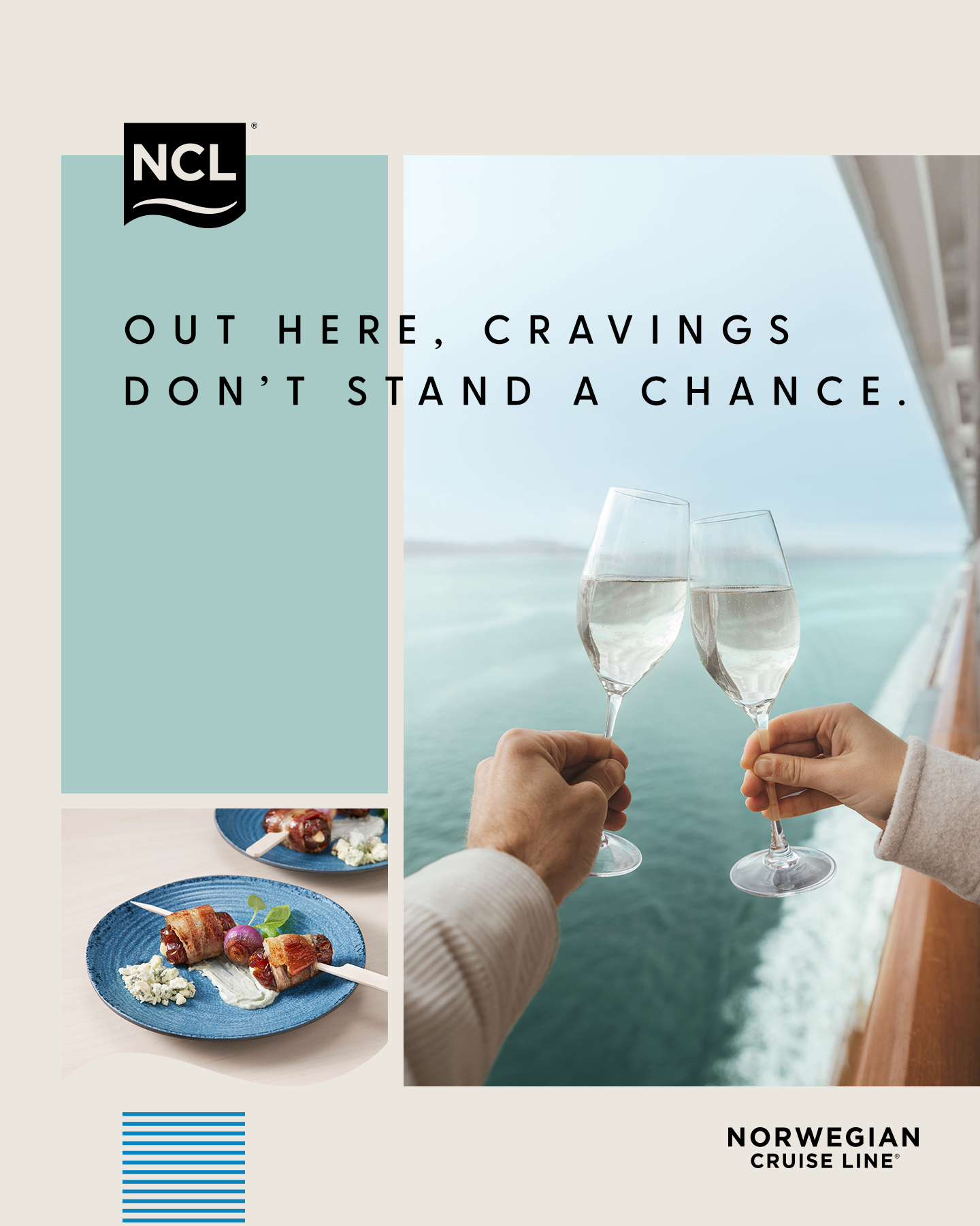 Norwegian Cruise Line Facebook ad