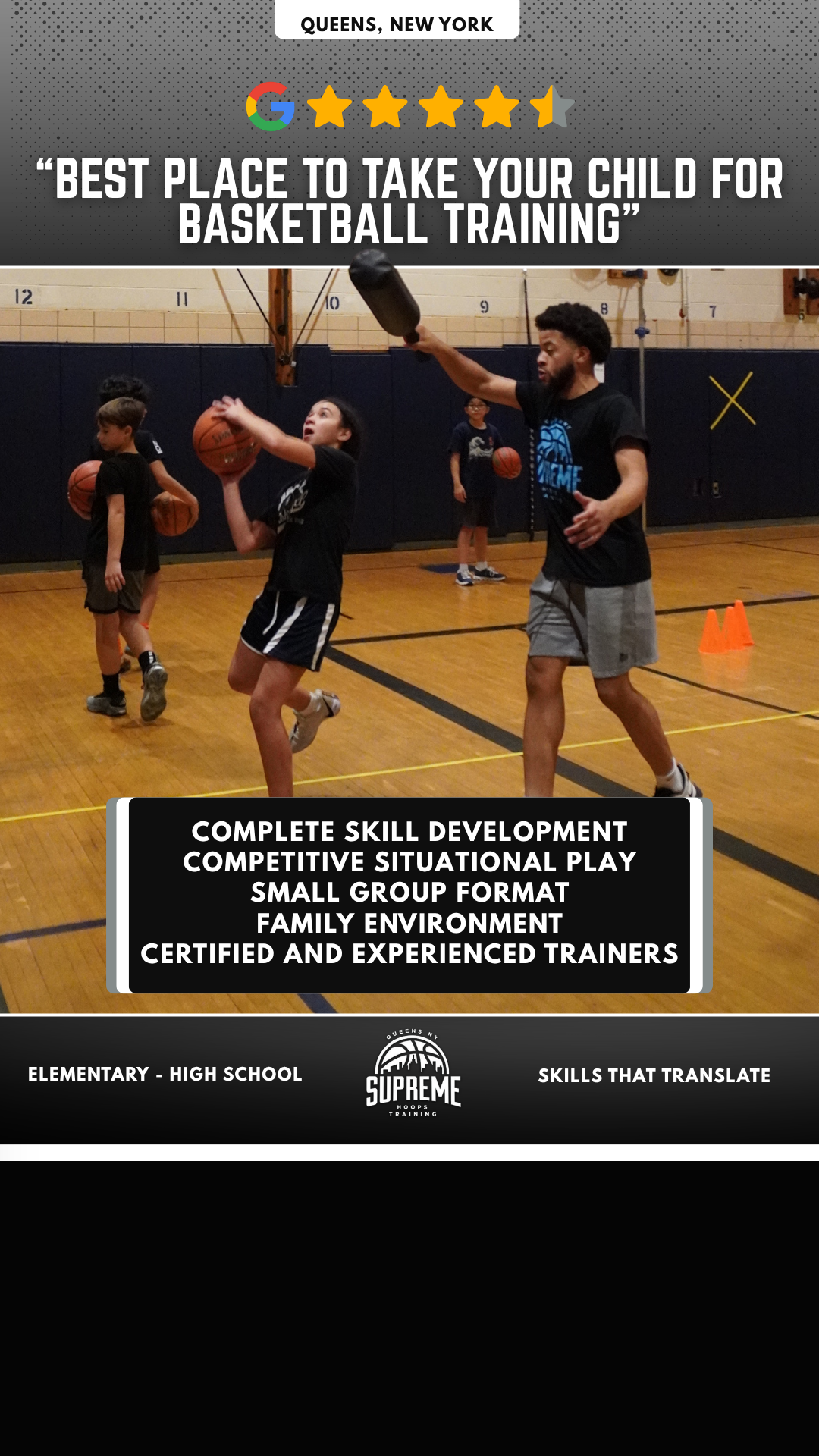 Supremehoopstraining Facebook ad