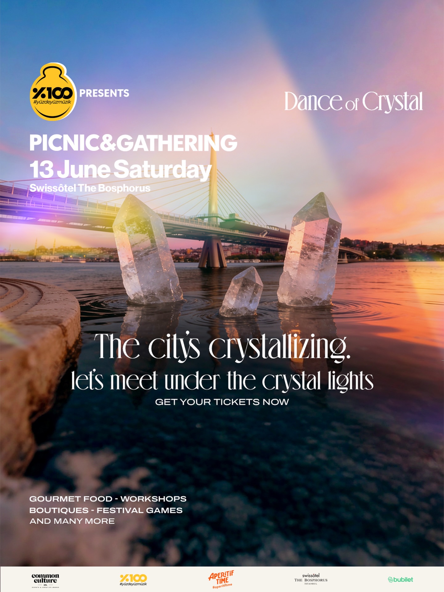 Picnicandgathering Facebook ad: The city is crystallizing.