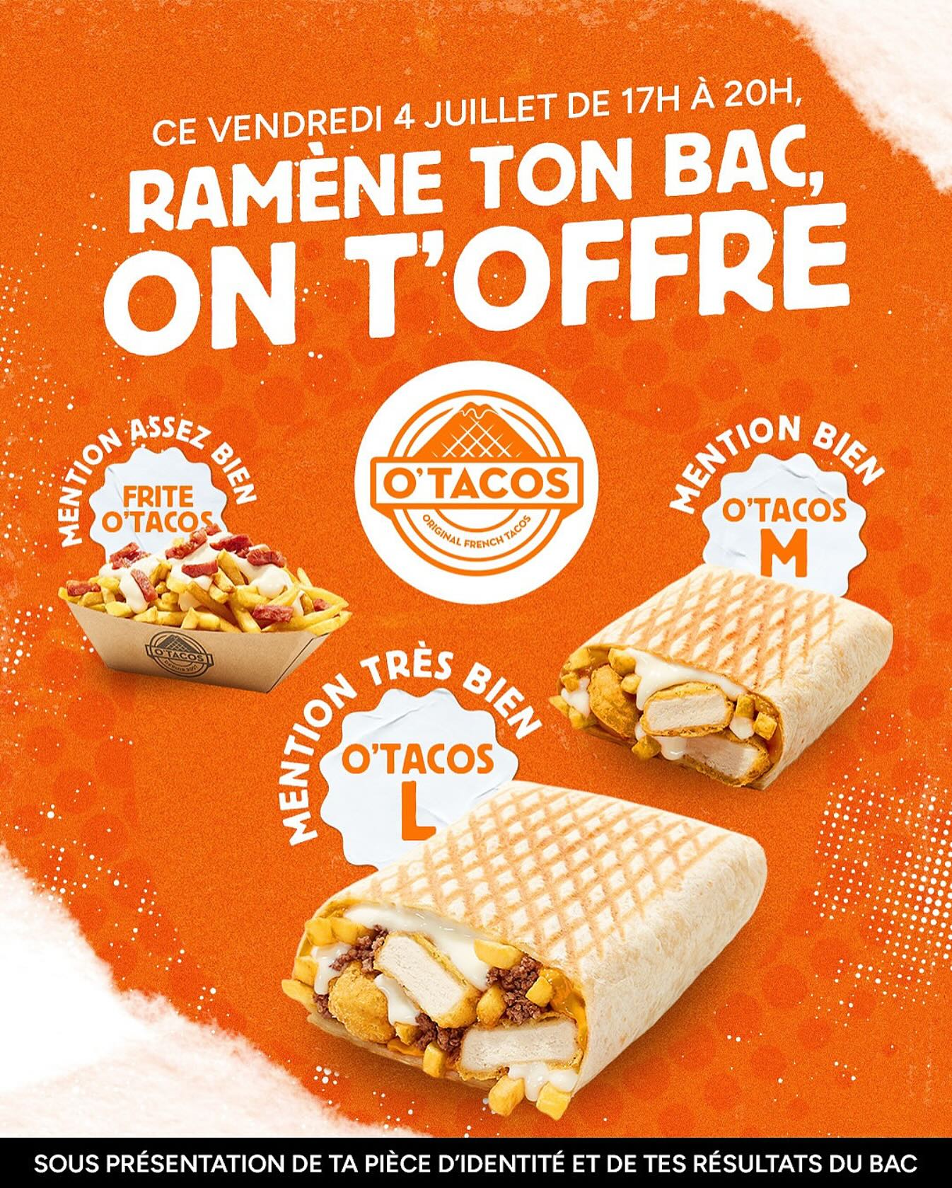 O'tacos Lens ad creative