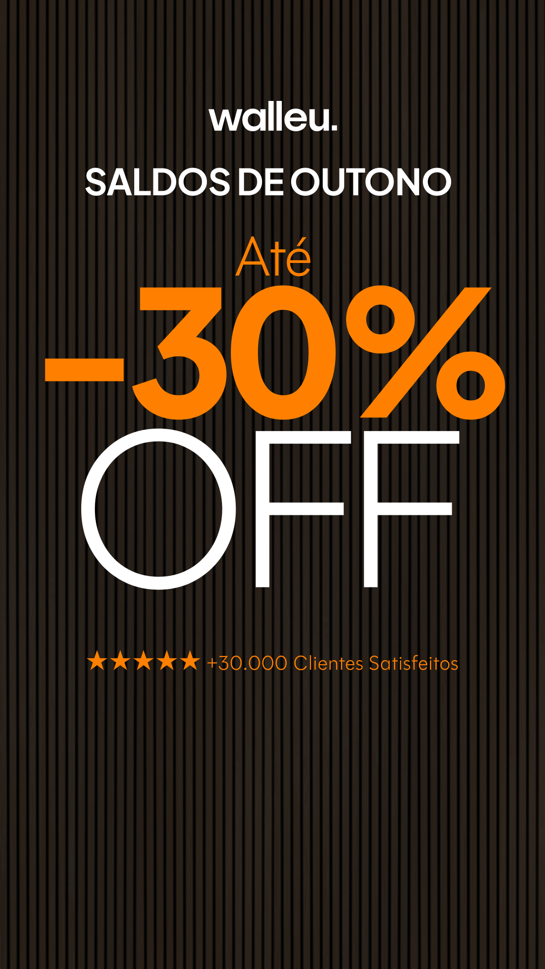 Walleu.pt Facebook ad: Não esperes! Poupa até 30%
