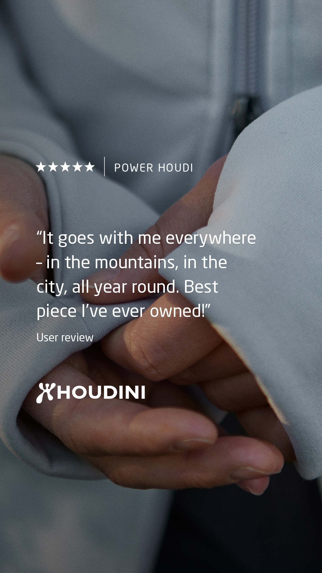 Houdini Sportswear Facebook ad