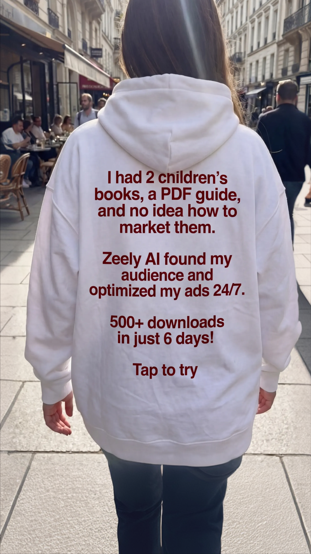 Zeely Facebook ad