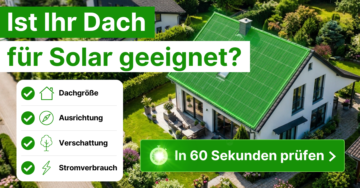 Angebots-Guru Facebook ad: Ihre PV-Anlage mit Garantie