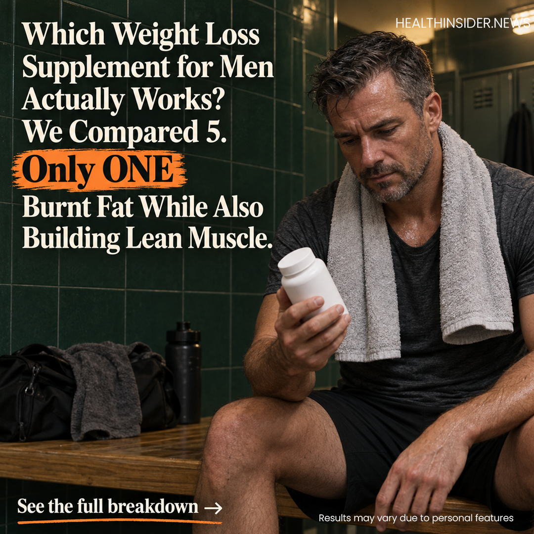 Health Insider Facebook ad: Top 5 Supplements Every Man Should Know