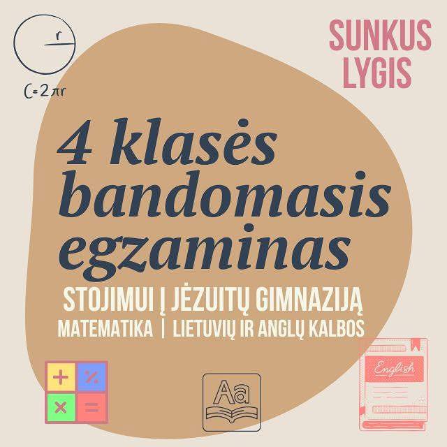 Mokinkis Facebook ad: Matematikos bandomasis egzaminas | SUNKUS LYGIS |β¦