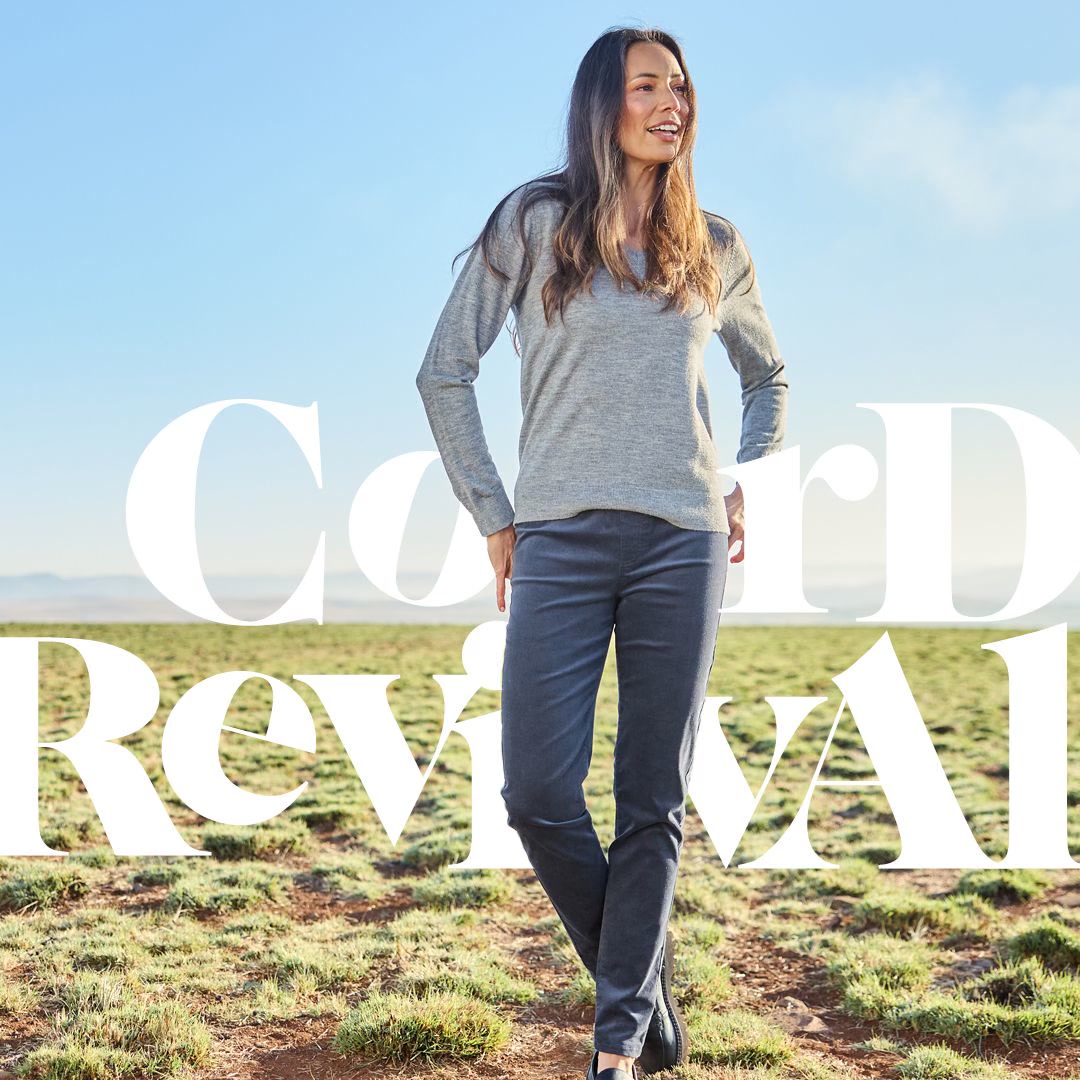 Birdsnest Facebook ad: Corduroy Revival, The Pull-On Pant You Love Is Back