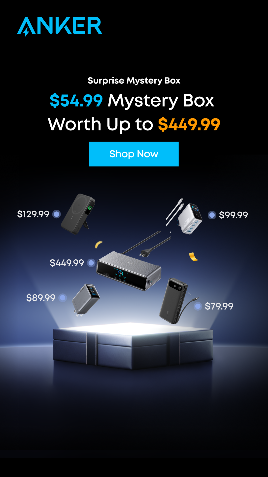 Anker Facebook ad