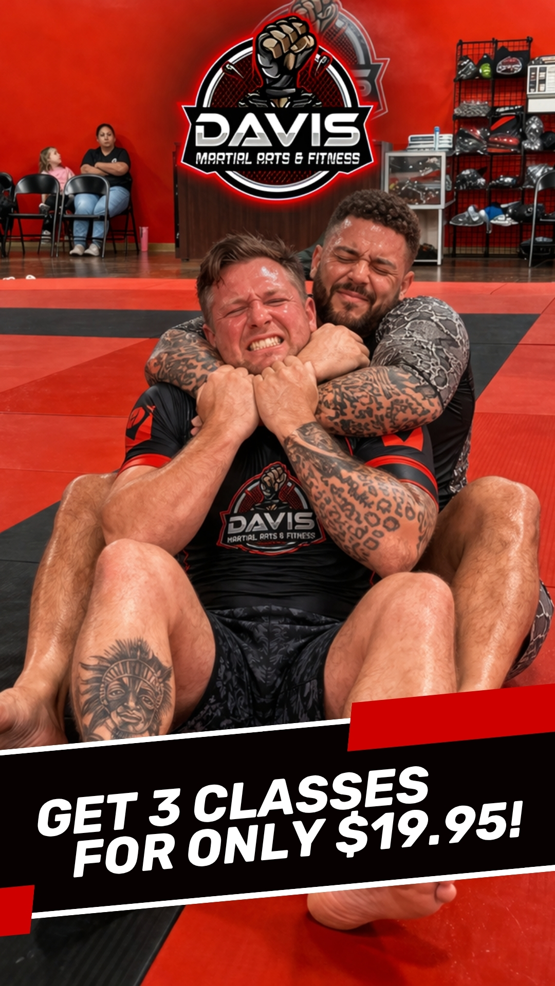 Davis Martial Arts & Fitness Facebook ad
