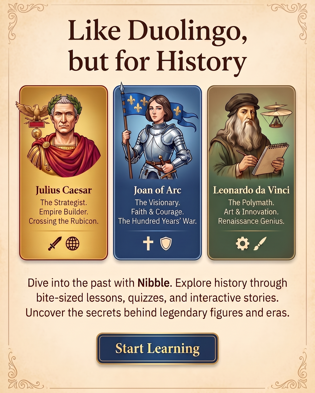 Nibble Facebook ad