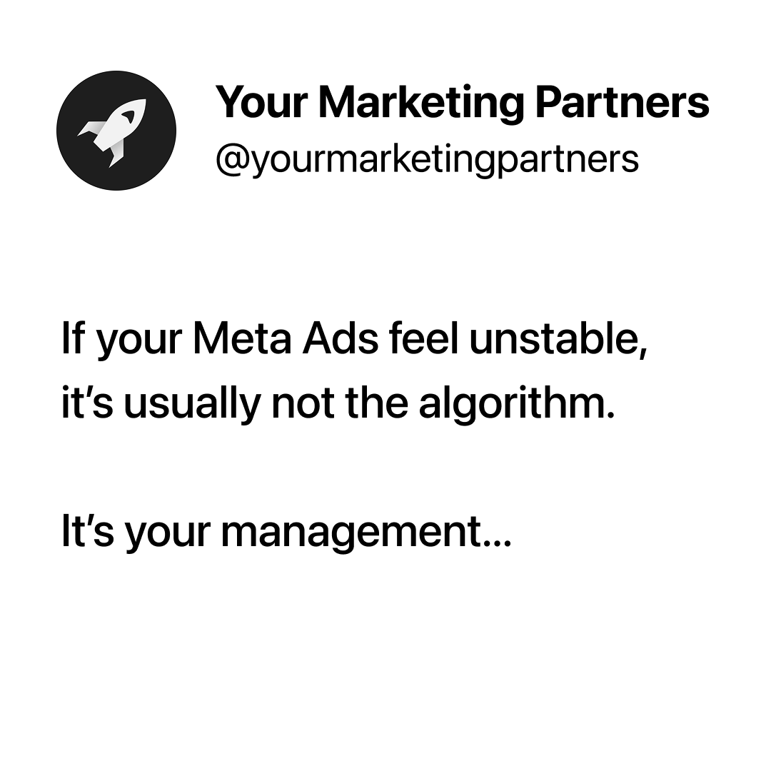 Your Marketing Partners Facebook ad