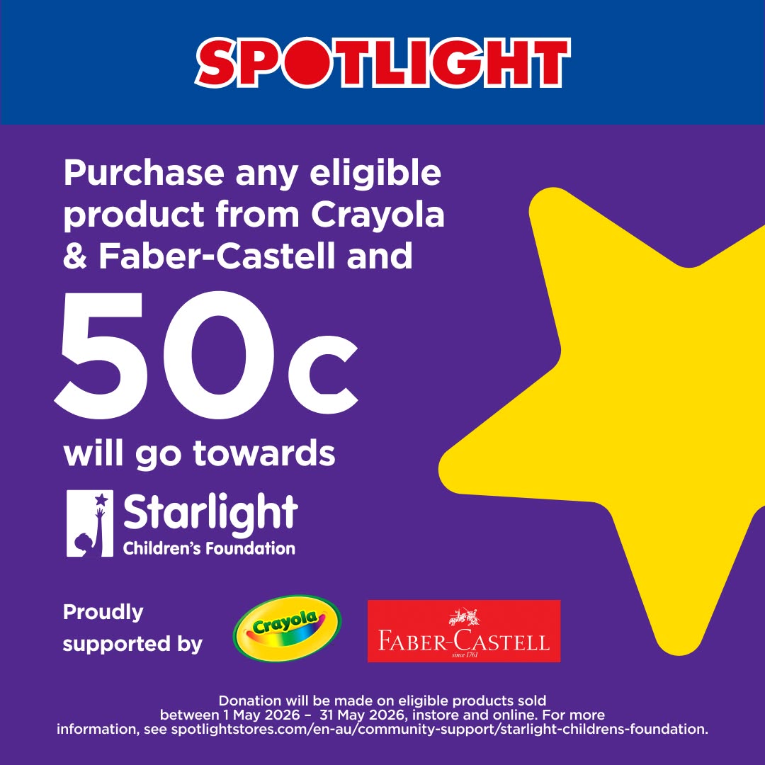 Spotlight Facebook ad: Shop To Donate