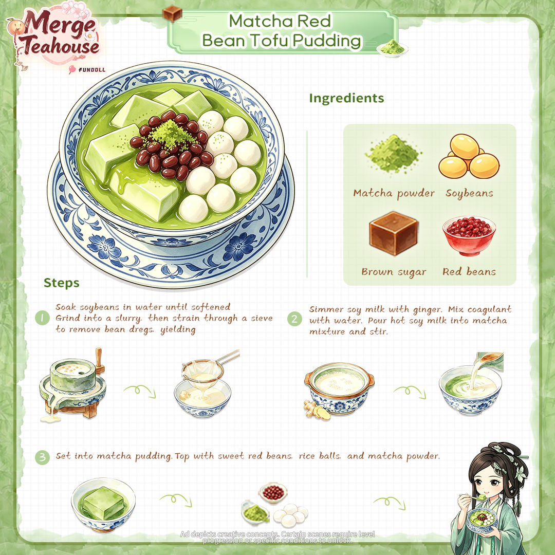 The Merge Teahouse Facebook ad: Crafted by 100+ master artists