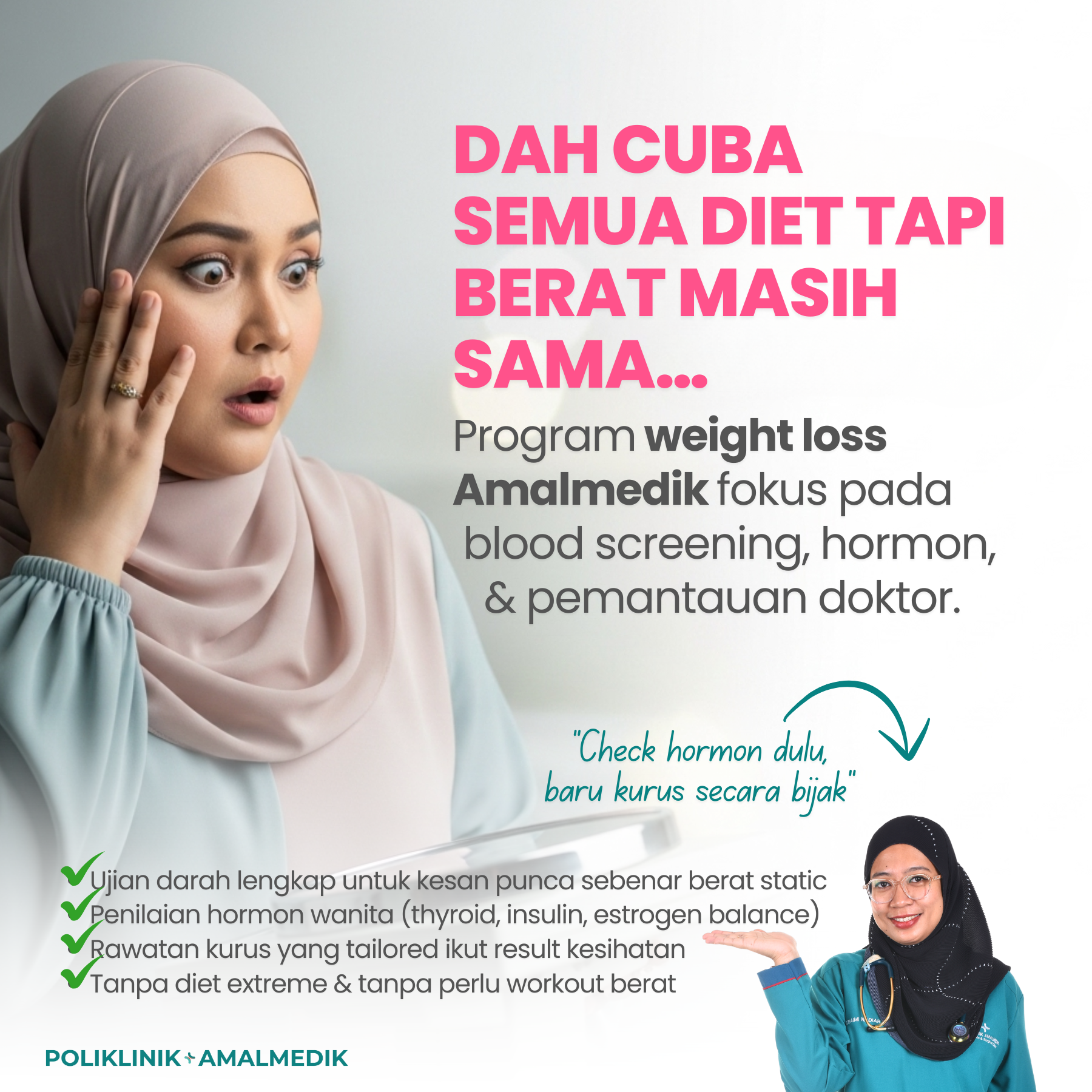 Poliklinik Amalmedik Sungai Buloh Facebook ad