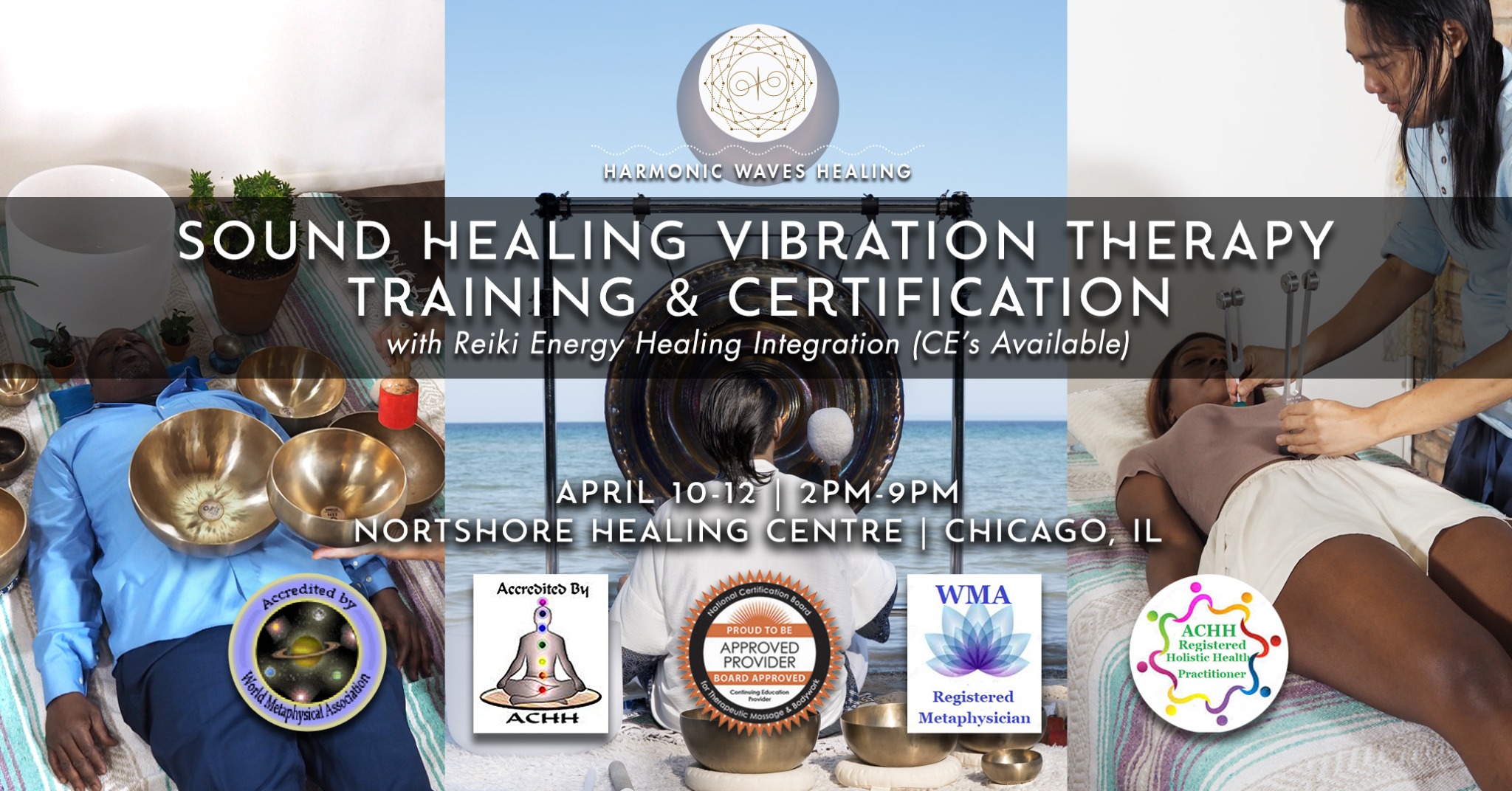 Harmonic Waves Healing Facebook ad