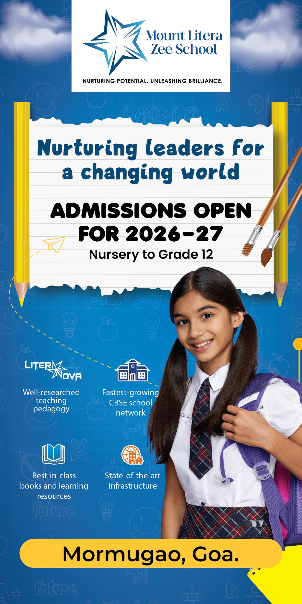 Mount Litera Zee School Facebook ad