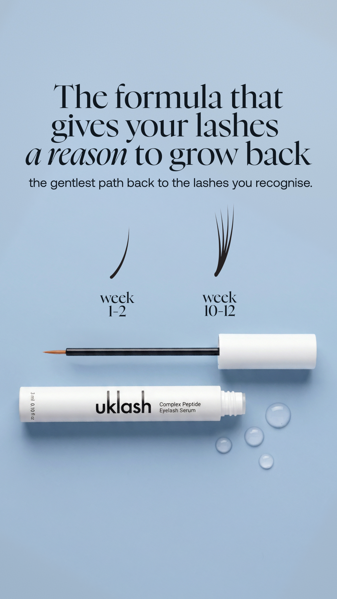 Uklash Facebook ad