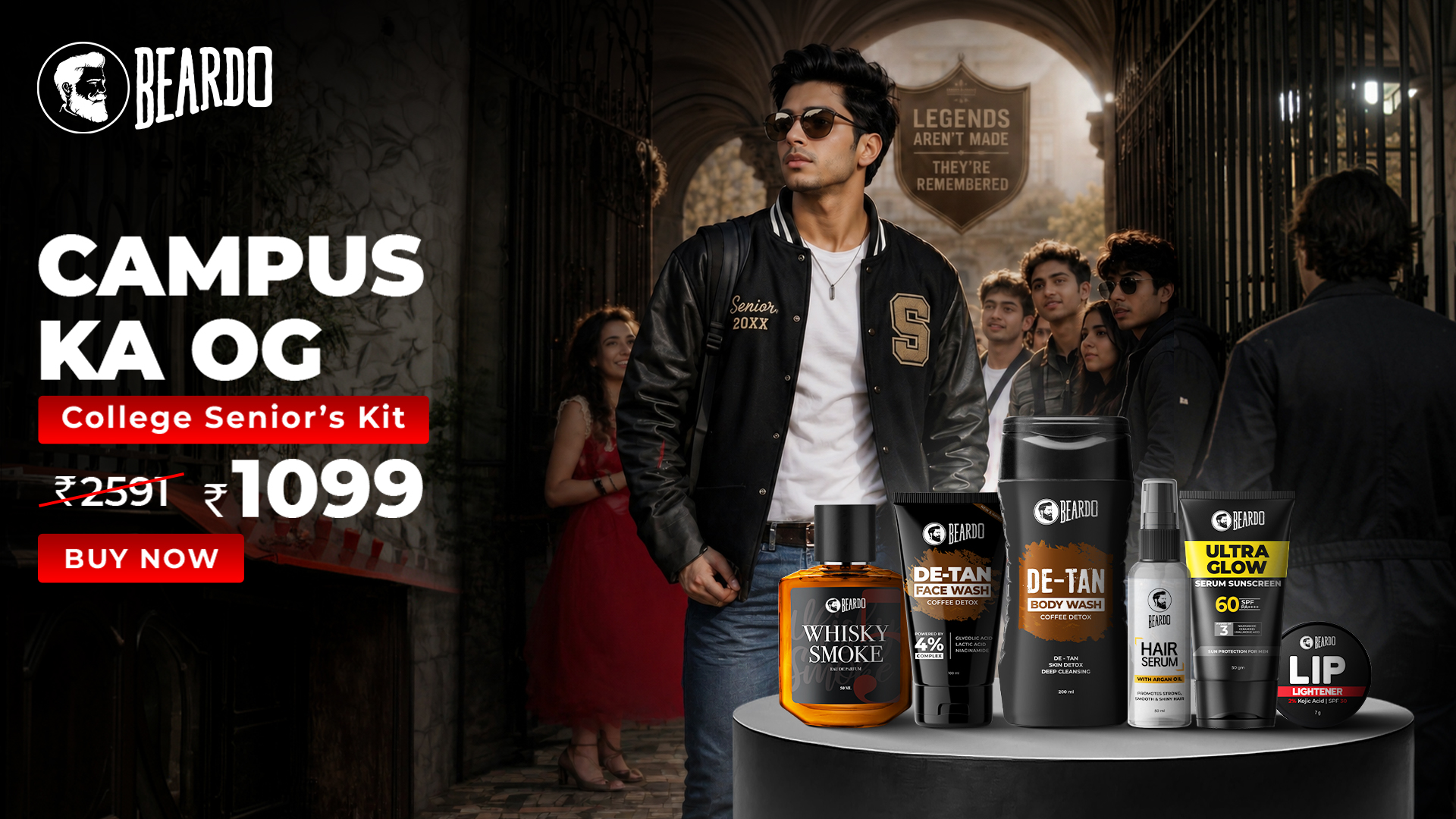 BEARDO for Men Facebook ad