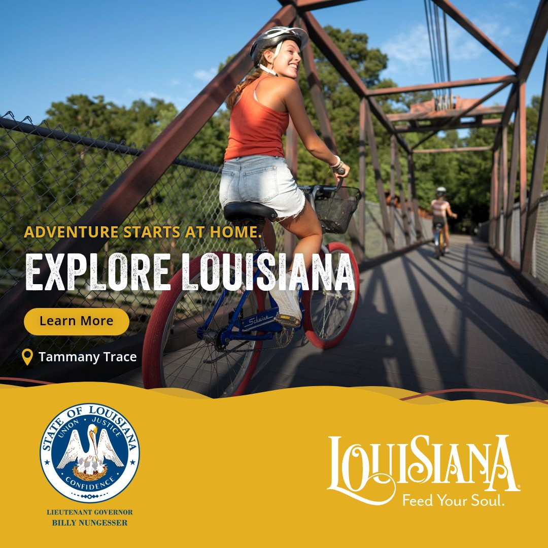 Explore Louisiana Facebook ad