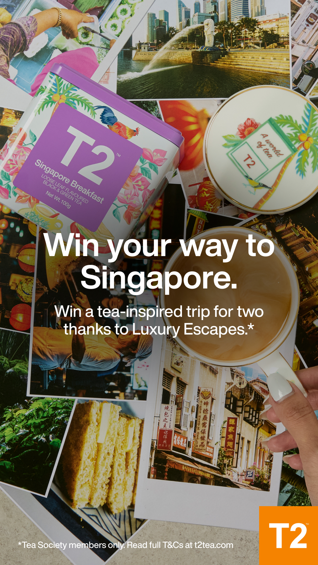 T2 Tea Facebook ad