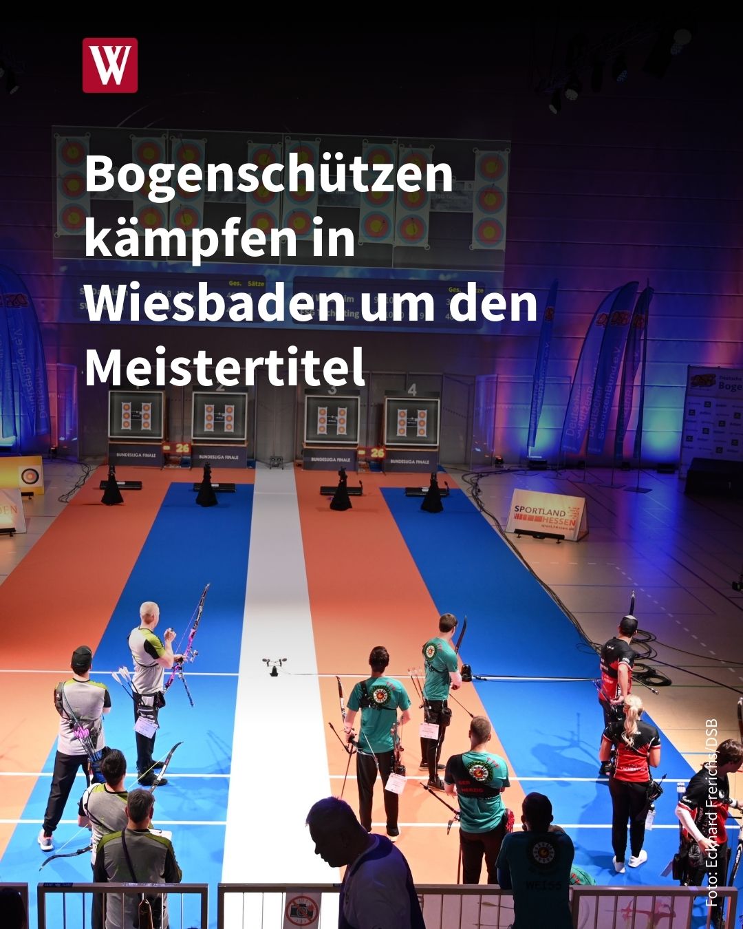 Wiesbadener Kurier Facebook ad: Zum zehnten Mal in Wiesbaden: Beim Bundesligafinale kämpft…