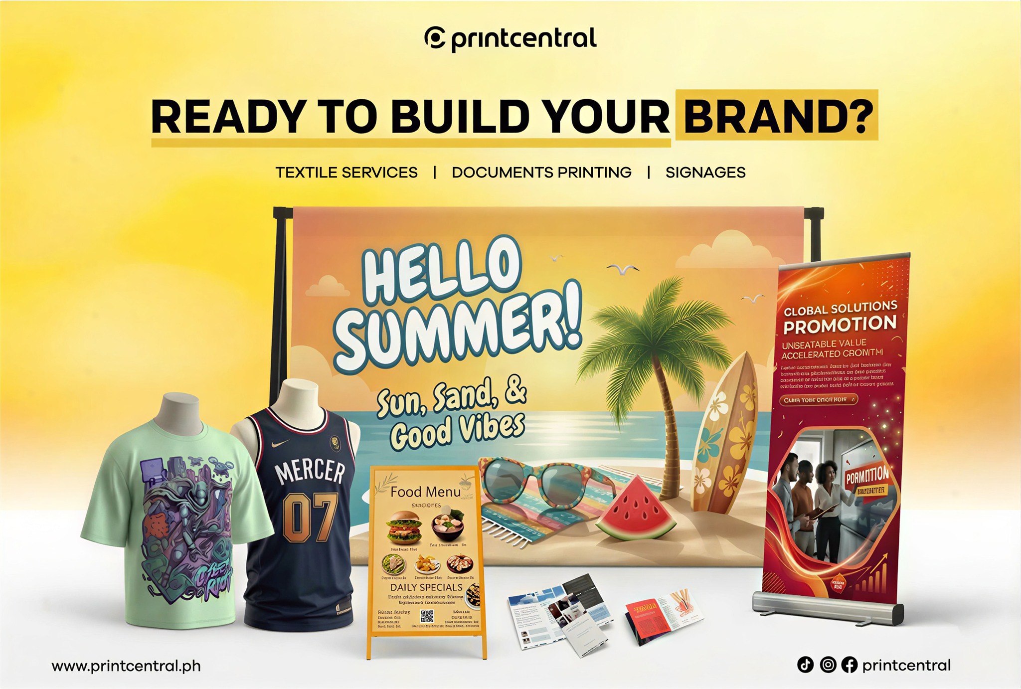 Print Central Facebook ad