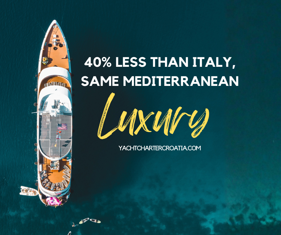 Luxury Yacht Charter Croatia Facebook ad