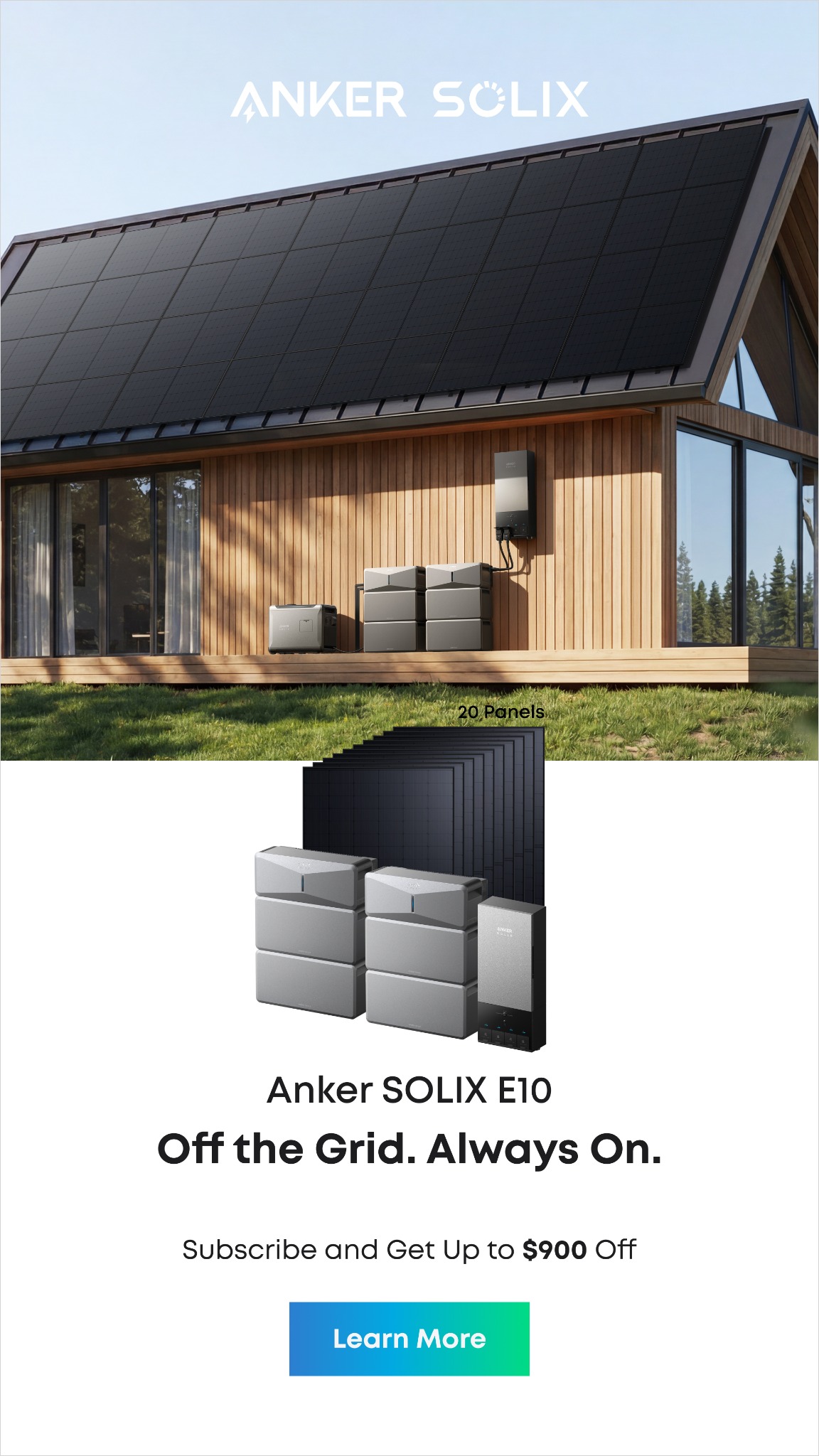 Anker SOLIX Facebook ad