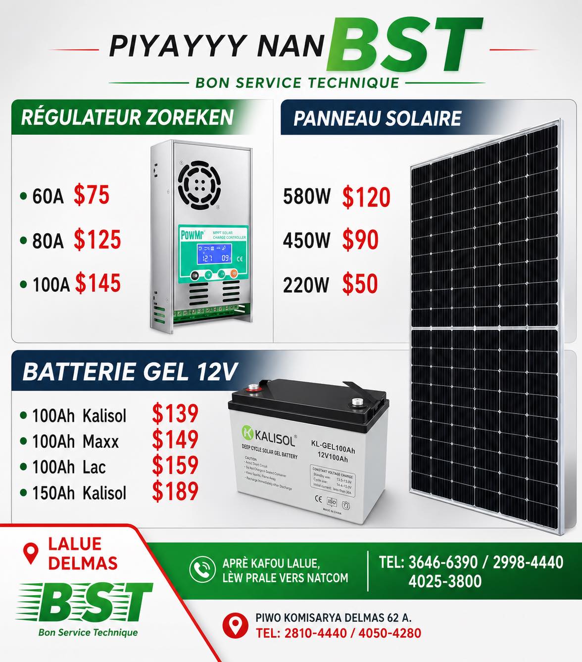 BST Facebook ad: Piyayyy special rabais nan tou 2 lokal BST…