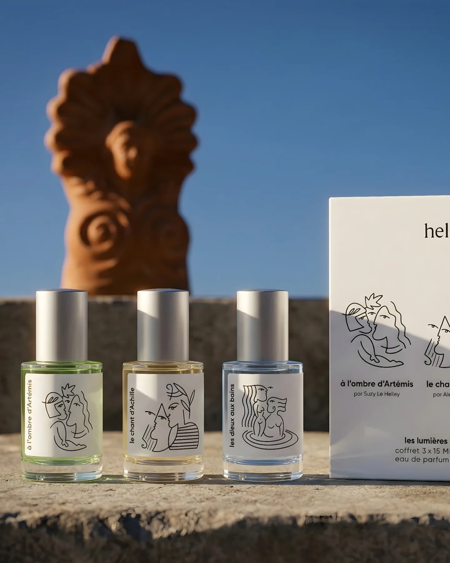 Hellenist Parfums Facebook ad