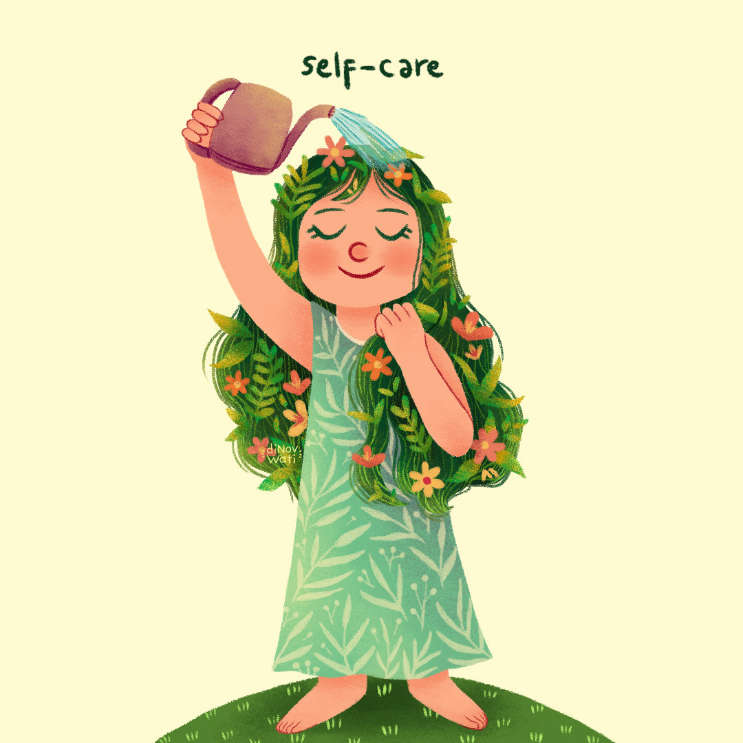 Health Awareness Now Facebook ad: Self-care isn't selfish, it's essential.