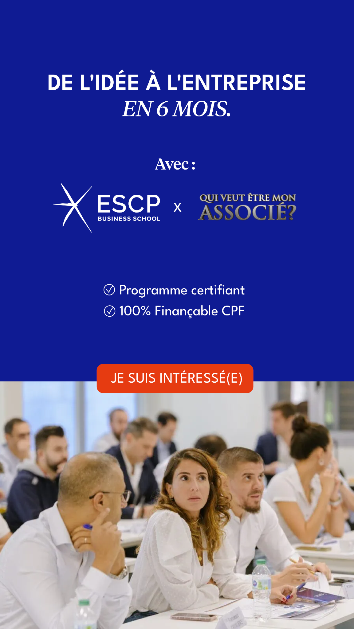L'Express Éducation Facebook ad