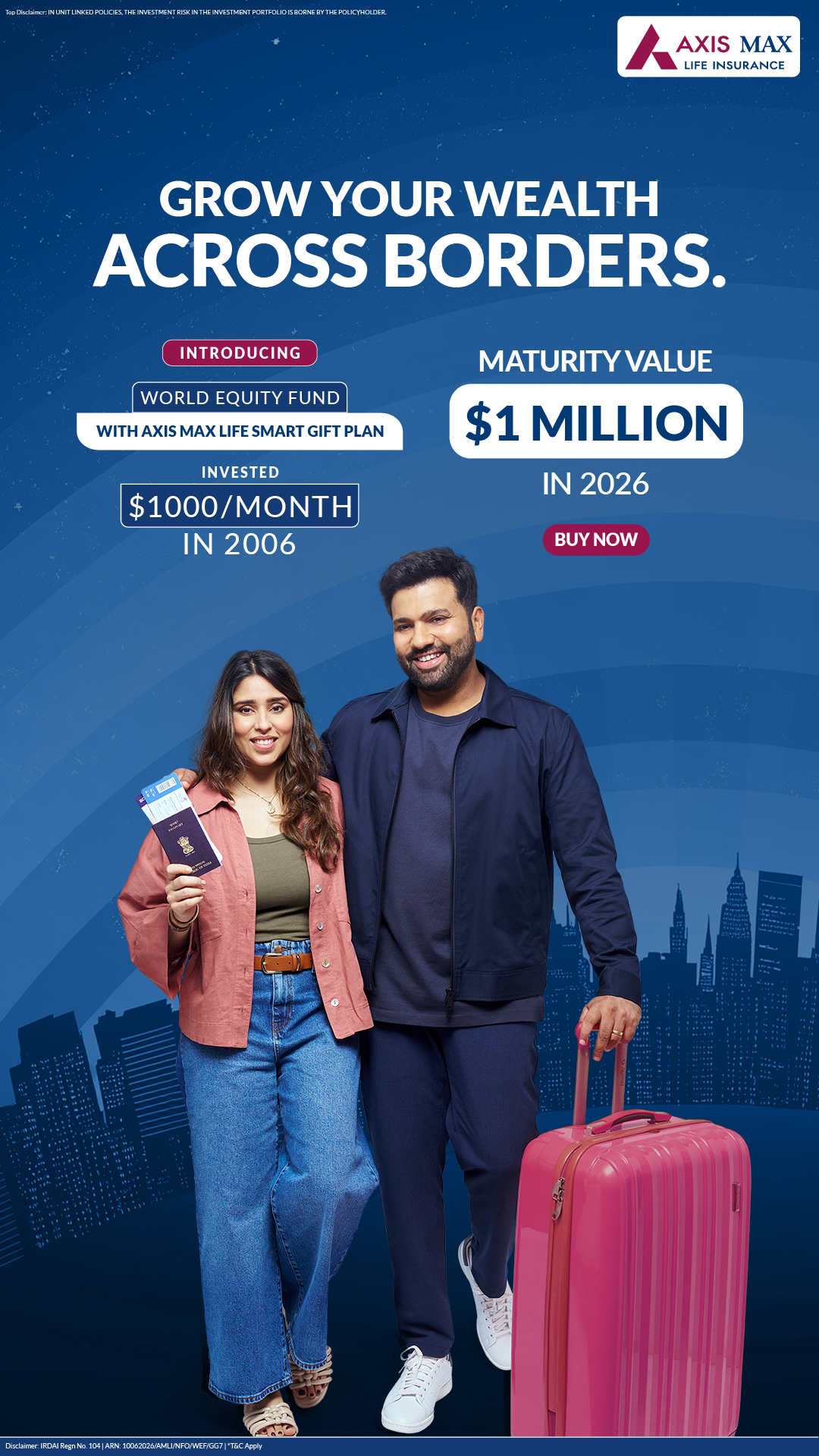 Axis Max Life Insurance Facebook ad
