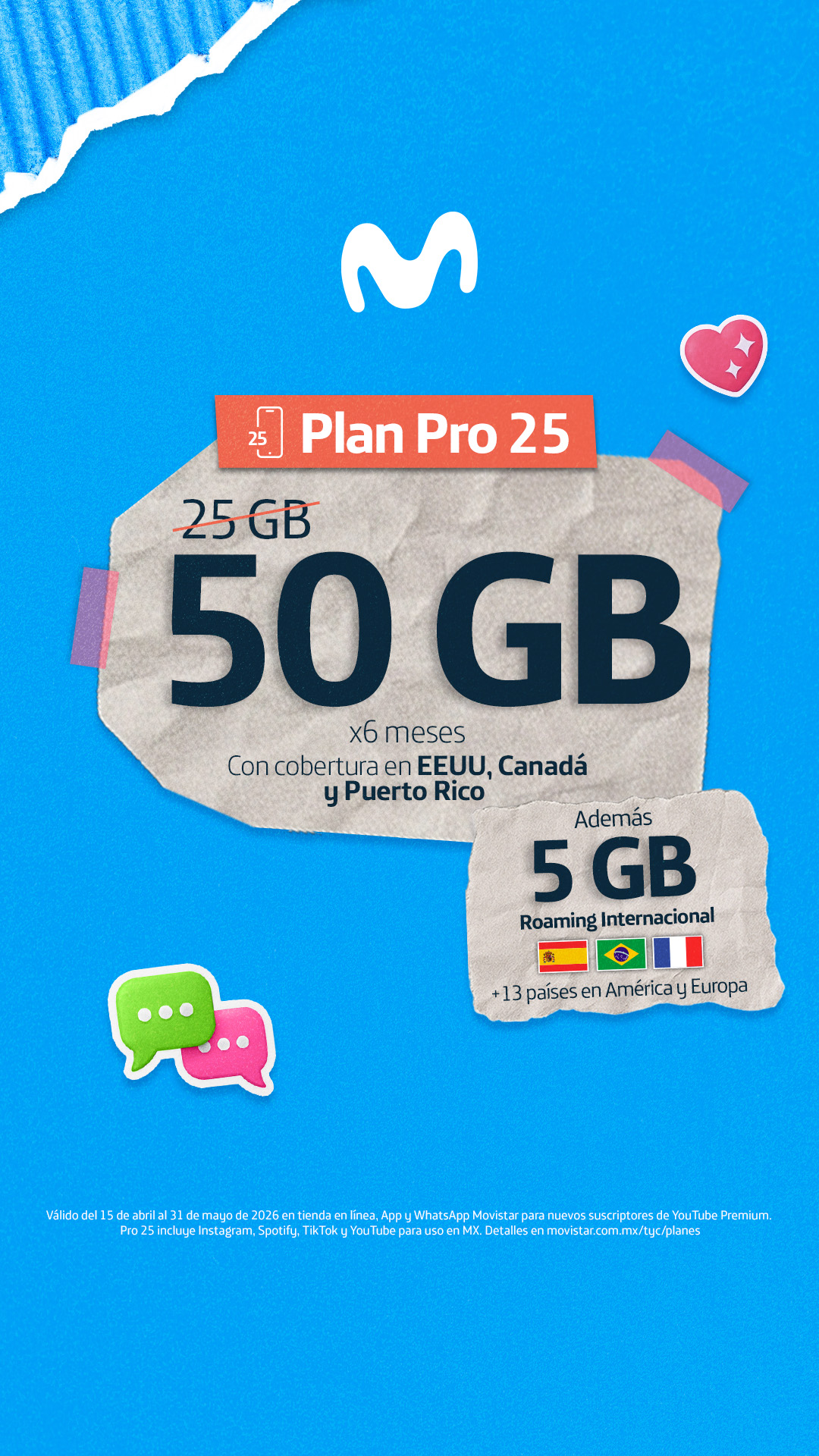 Movistar MX Facebook ad