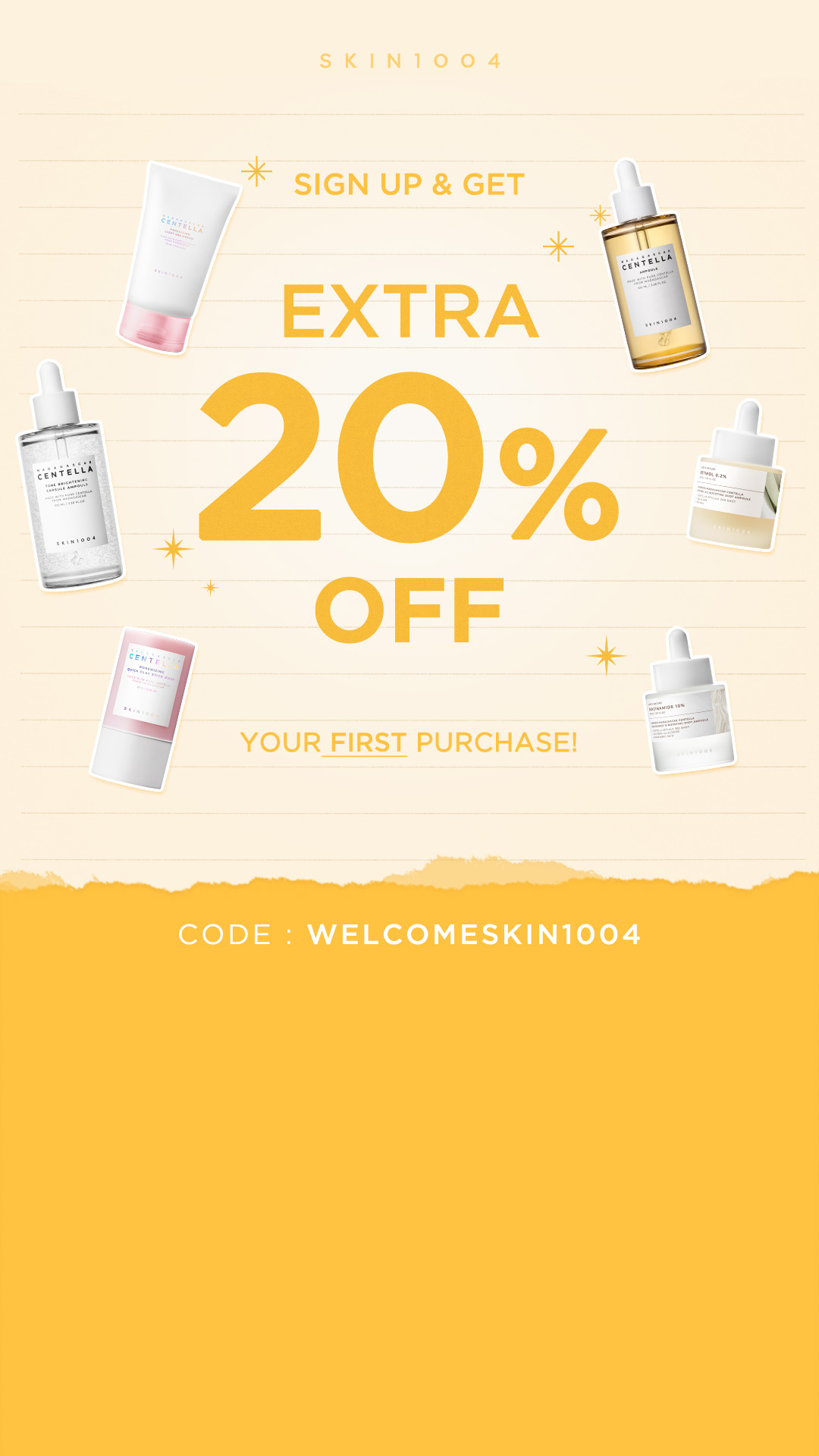 SKIN1004 Facebook ad