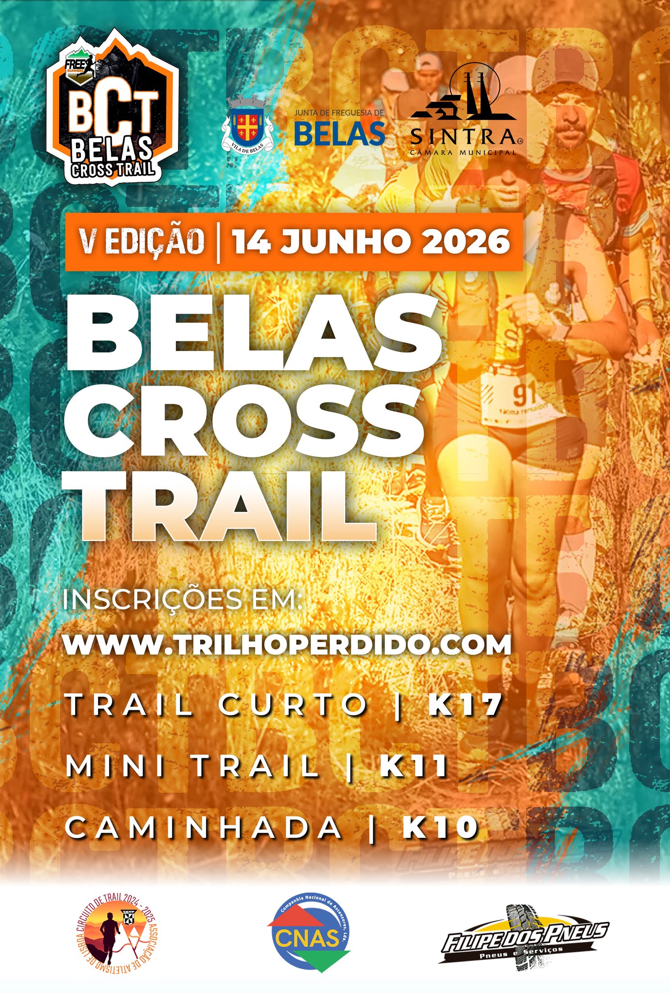 Free Runners Facebook ad: V BCT - Belas Cross Trail